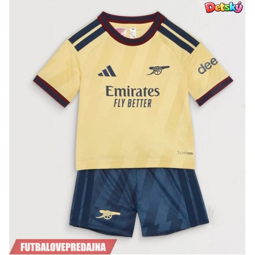 Lacne Dětský Futbalové dres Arsenal Martin Odegaard #8 2026-27 Krátky Rukáv - Tretina (+ trenírky)